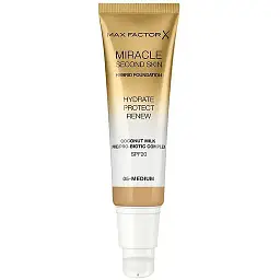 Тональна основа Max Factor Miracle Second Skin відтінок 05 (Medium) 30 мл - мініатюра 2