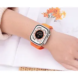Ремінець Hoco WA20 Alpine Loop Nylon Strap для Apple Watch 38/40/41mm Orange [117610] - мініатюра 2