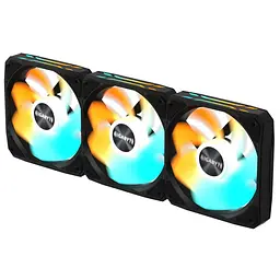 Вентилятор Gigabyte EZ Chain RVS Fan 120 3-Pack Чорний (GP-GBT EZRVSFAN1203)