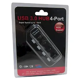 Хаб USB LA-USB305, Black, USB 3.0 - 4xUSB 3.0 Lapara teh0019572 - мініатюра 4
