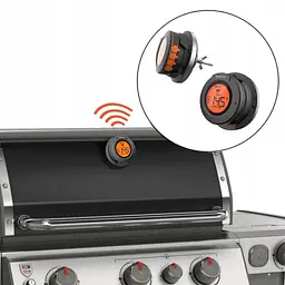 Цифровий Bluetooth термометр в кришку гриля з двома щупами GRILLI (555501) - мініатюра 4