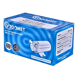 Насос підвищення тиску Vodomet VM15-10 Н=10М, Q=1,2кбМ, P=90Вт (корпус - нержавіюча сталь) VO4205 - мініатюра 8
