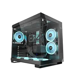 Корпус PCcooler CPS чорний ATX/Micro ATX/Mini-ITX без БП (LxWxH)415x295x368мм/468*378*514мм (C3 T500 ARGB BK)