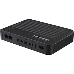 ДБЖ Marsriva DC UPS для роутерів KP5 Max 4xDC+USB+USB-C+PoE OUT, 5V/9V/12V/24V 18W 20000mAh LiFePO4