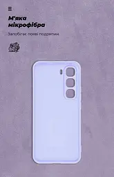 Чехол ArmorStandart ICON для Infinix Hot 60 Pro Plus 4G Camera cover Lavender (ARM88679) - мініатюра 4