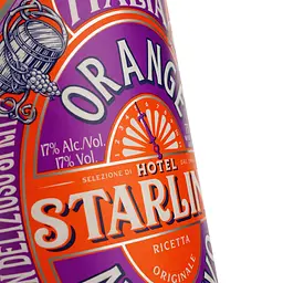 Вермут Hotel Starlino Orange Aperitivo 17% 0.75 л - мініатюра 3