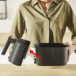 Мультипіч Tefal Easy Fry Silence 1670Вт 5л 10 програм пластик чорний - мініатюра 10