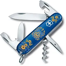 Ніж Victorinox Spartan Ukraine 91мм 12функ син Українські мотиви
