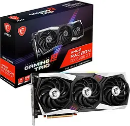 Відеокарта MSI AMD Radeon RX 6900 XT 16Gb Gaming Z Trio (Radeon RX 6900 XT GAMING Z TRIO 16G) (GDDR6, 256 bit, PCI-E v4.0) Б/в - мініатюра 2