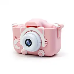 Протиударний цифровий дитячий фотоапарат іграшка, відеокамера Котик Smart Kids Camera 3 Series - мініатюра 3
