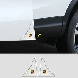 Кутовий Силіконовий захист дверей для Porsche 2 шт - мініатюра 2