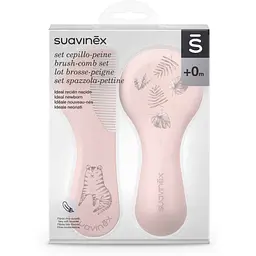 Набір гребінців Suavinex 2 шт. рожевий (400264/2) - мініатюра 2