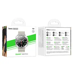 Смарт-годинник Hoco Y29 Smart sports watch (call version) Silver - мініатюра 4