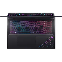 Ноутбук Ігровий Acer Predator Helios 18 AI PH18-73-956S з процесором Intel Core Ultra 9 275HX pana la 5.4GHz, 18'', WQXGA, IPS, 250Hz, 128GB DDR5 RAM, 6TB SSD, NVIDIA GDDR7, Windows 11 Home, Abyssal чорний - мініатюра 9