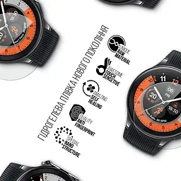 Гідрогелева плівка на годинники OPPO Watch X ArmorStandart захисна плівка для смарт годинників прозора (ARM82522) - мініатюра 2