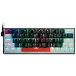 Клавіатура Thunderobot K63 RGB Red Switch USB UA Black (6932066313456) - мініатюра 1