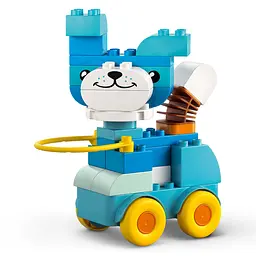 Конструктор LEGO DUPLO Town Тварини на колесах 3в1 58 деталей (10448) - мініатюра 6