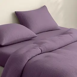 Наволочка Cosas Amethyst муслінова 40х60 см лавандова (42Muslin_Amethyst_40x60) - мініатюра 4