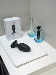 Анальна пробка Lovense Hush 2 L 15 см (чорний) - мініатюра 5