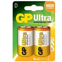 Батарейка GP D Ultra LR20 х 2 (13AU-U2 / 4891199034442)