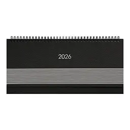 Планінг датований Buromax Parallel 2026 чорний (BM.2493-01)