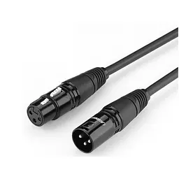 Аудіокабель подовжувач мікрофонний Ugreen AV130 Cannon Male to Female Microphone Extension 20708 - мініатюра 4