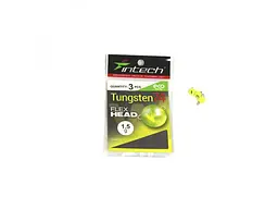Груз Чебурашка Intech розбірна 1,5г 3шт/уп Tungsten 74 Gloss Chartreuse UV