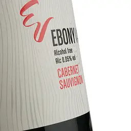 Вино Reh Kendermann Ebony Vale Cabernet Sauvignon червоне напівсолодке безалкогольне 0.75 л - мініатюра 3