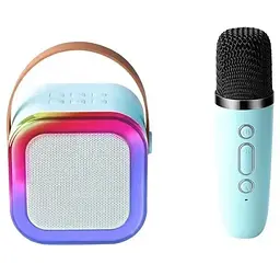 Дитячий набір Караоке Бездротовий мікрофон + Колонка Bluetooth - мініатюра 2