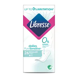 Щоденні прокладки Libresse Dailies Pure Sensitive Normal 26 шт. - мініатюра 2