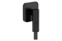 Шлангове під'єднання Hansgrohe FixFit Fine E зі зворотнім клапаном brushed black chrome 28884340