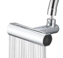 Насадка на кран з поворотом 360 ° аератор 3 режиму UKC SHOWER HEAD - мініатюра 1