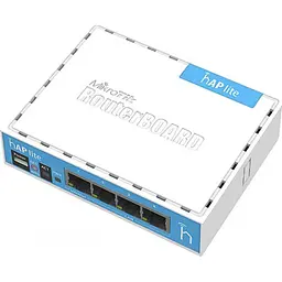 Бездротовий маршрутизатор (роутер) Mikrotik hAP lite classic (RB941-2nD)