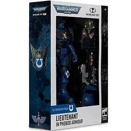 Фігурка Warhammer 40K Lieutenant in Phobos Armour - Ultramarines - 7in (Вархамер 40К) - мініатюра 8