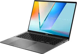 Ноутбук ASUS 16 Vivobook S16 S3607QA-SH042W WUXGA OLED/Qualcomm X1 26 100/16GB/512SSD/UMA/W11H/Grey (90NB16C2-M002X0) - мініатюра 5