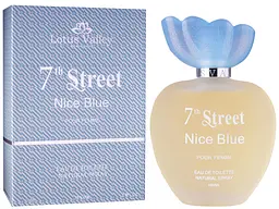 Туалетна вода для жінок Lotus Valley 7th Steet Niсe Blue 100мл (MM32171) - мініатюра 2