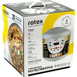 Мультиварка-скороварка Rotex RMC522-G [96009] - мініатюра 8
