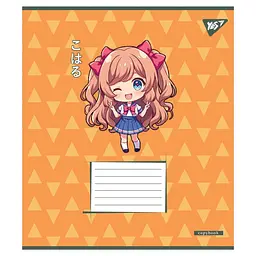 Набір зошитів Yes Anime girls А5, 18 аркушів 25 шт. (767991) - мініатюра 4