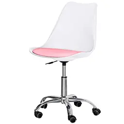 Крісло Evo-Kids Capri White / Pink (H-231 W/PN) 