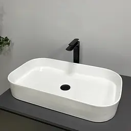 Умивальник VBI Vestone 65 white накладний VBI-017002, Білий - мініатюра 3