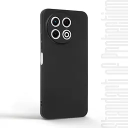 Чехол-накладка для смартфона TECNO Spark 30 Pro 4G (KL7) противоударный, силиконовый, термополиуретановый (ТПУ), с защитой камеры и корпуса, черный, защита всего корпуса, ArmorStandart (ARM83317) - мініатюра 2