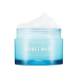 Зволожуюча маска-щербет для обличчя A'pieu Good Morning Sorbet Mask, 110 мл