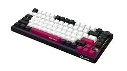 Клавіатура Lorgar KBP7075W Wireless Pro 75% Exploded Black Red EN/UA (LRG-KBP7075W-BK-US) - мініатюра 4