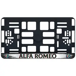 Рамка номера Alfa Romeo під Американський номер 300х150 мм Кольоровий Логотип