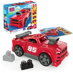 Конструктор Mattel 3-в-1 Гоночний автомобіль Mega Bloks (JKG35)
