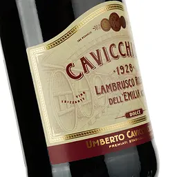 Вино ігристе Giv Cavicchioli Lambrusco Emilia Rosso Dolce, 7,5%, 0,75 л (8000009948202) - мініатюра 3