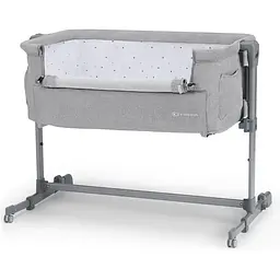 Приставне ліжечко-люлька Kinderkraft Neste Up Grey Light Melange світло-сіре (00000027309) - мініатюра 3