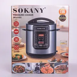 Мультиварка Sokany SK-07053 на 7 л, сталь Sokany SK-07053 - мініатюра 20