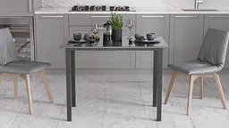Стіл універсальний Knap Ferrum-decor 750x1200x600 Чорний метал ДСП Сосна Кембра 16 мм (FRD-106353) - мініатюра 3