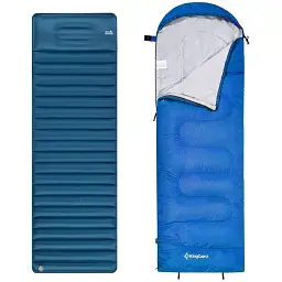 Набір каремат Skif Outdoor Scout 2 + спальний мішок KingCamp Oasis 250